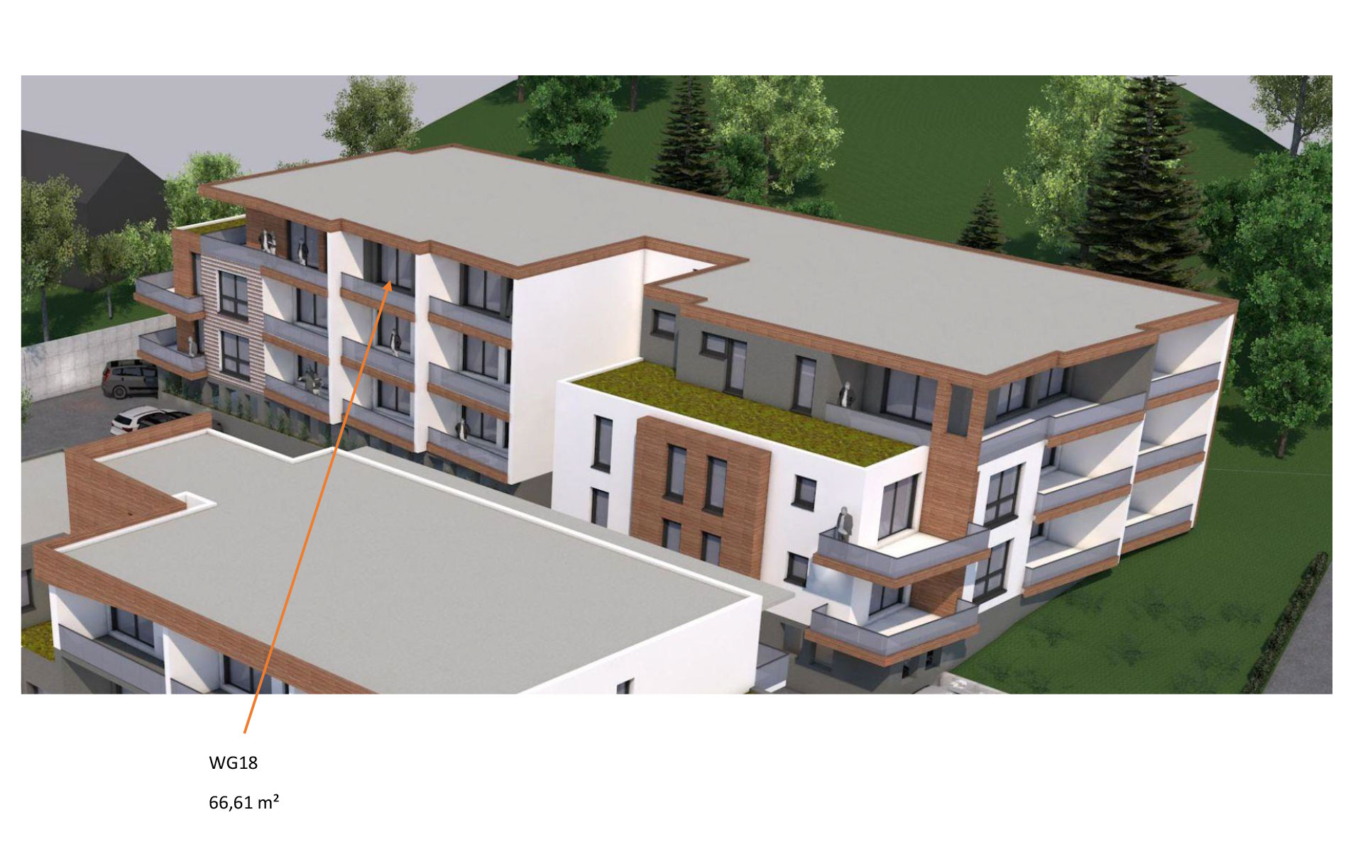 freie Wohnungen Hinterhaus – Dachgeschoss