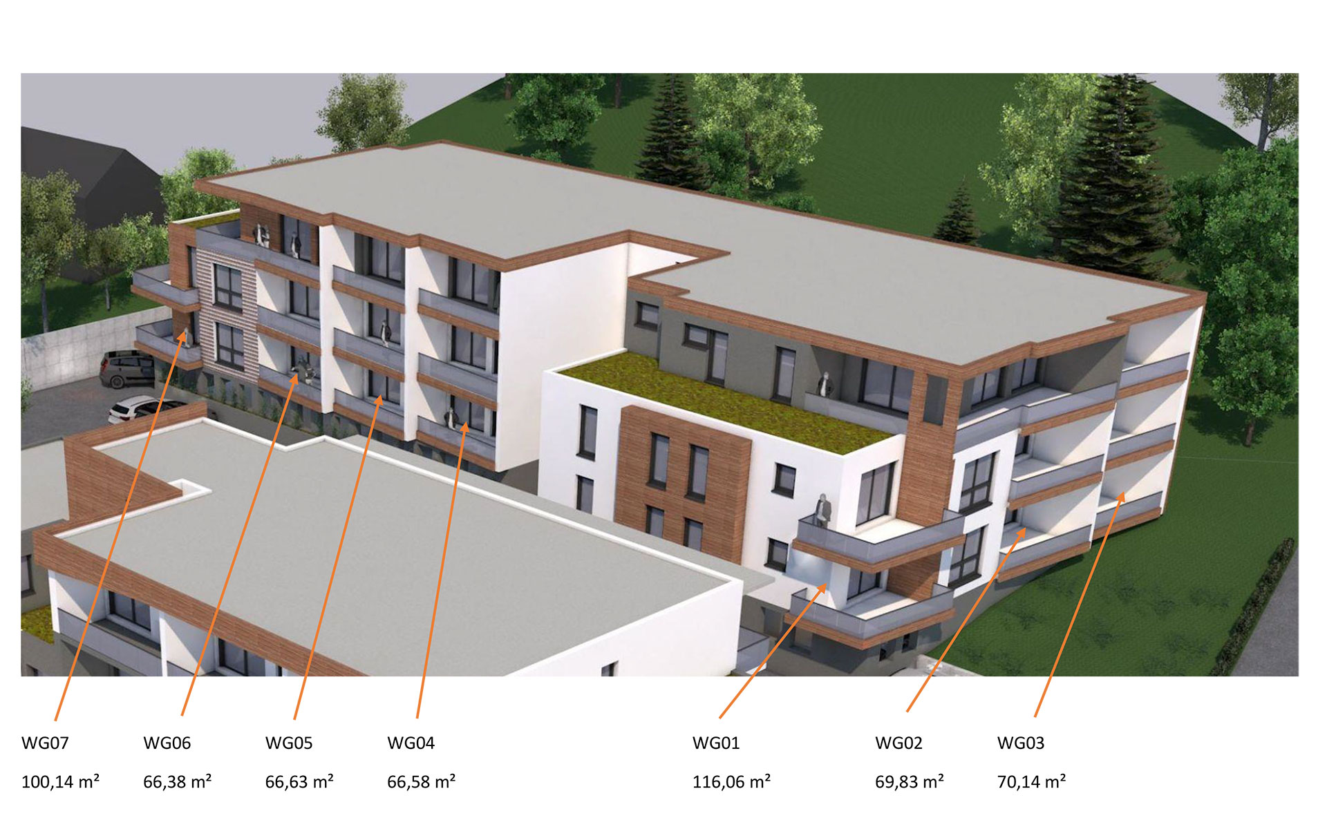 freie Wohnungen Hinterhaus – Erdgeschoss